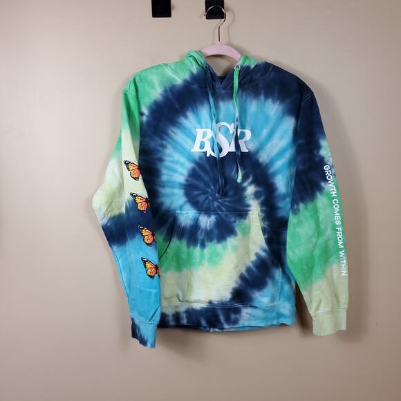 By Samii Ryan Growth Oversized Hoodie in Tie Dye Size S - Picture 1 of 10